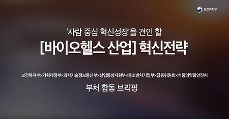 [브리핑] '사람 중심 혁신성장'을 견인 할 바이오헬스산업 혁신 전략